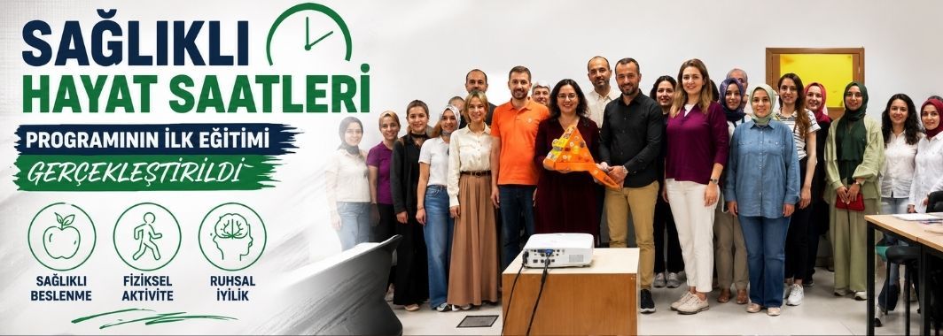 “Sağlıklı Hayat Saatleri” Programının İlk Eğitimi Gerçekleştirildi