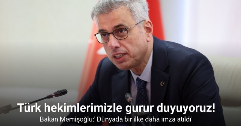 Sağlık Bakanı Memişoğlu: 
