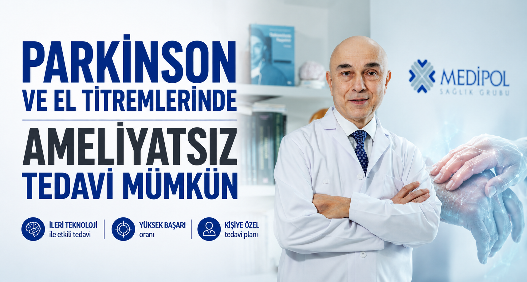 Parkinson ve el titremelerinde ameliyatsız tedavi mümkün
