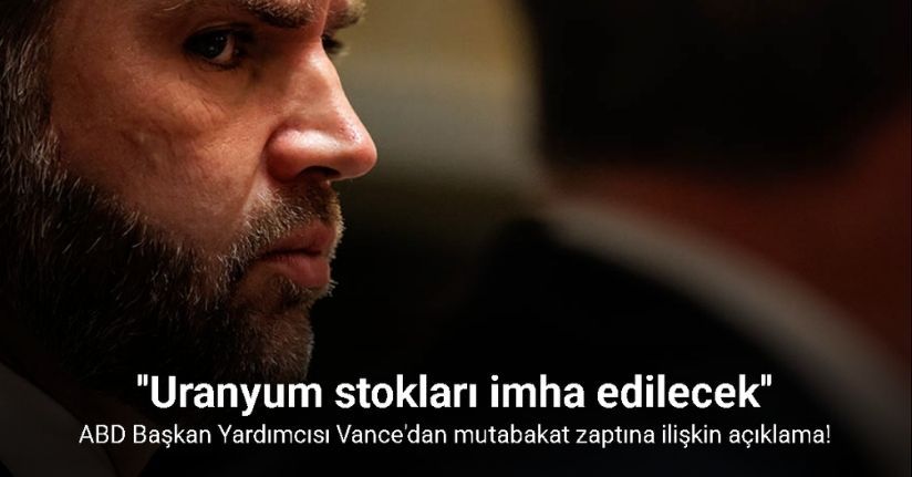 ABD Başkan Yardımcısı Vance: 