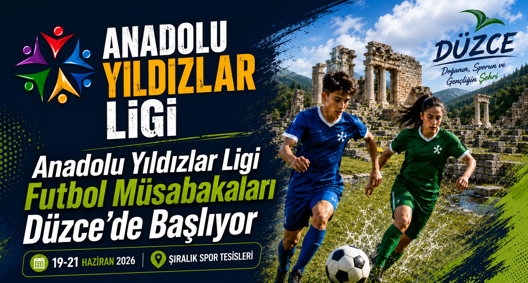 Anadolu Yıldızlar Ligi Futbol Müsabakaları Düzce’de Başlıyor
