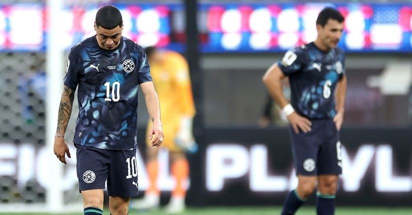 Almiron'un kırmızı kartı, FIFA Dünya Kupası'nda ilk