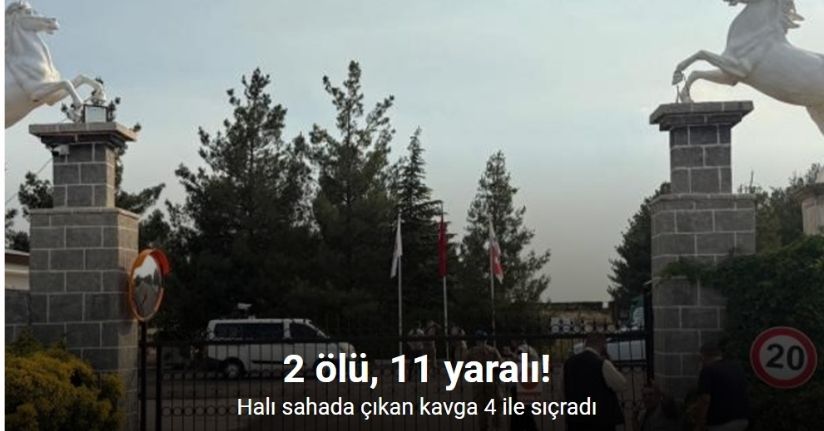 Halı sahada çıkan ve 4 ile sıçrayan kavgada 2 kişi öldü
