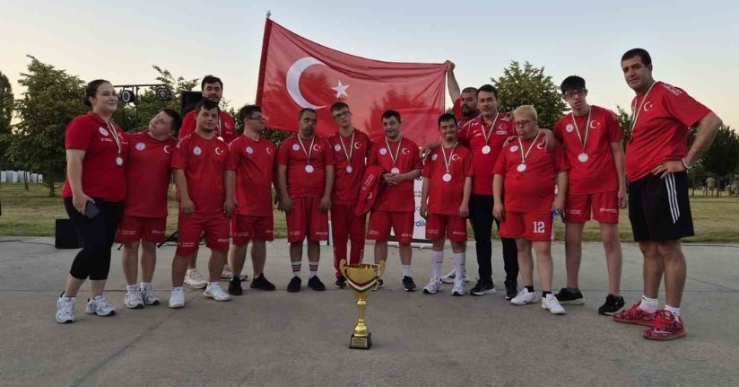 Down Sendromlu Basketbol Milli Takımı, dünya ikincisi oldu