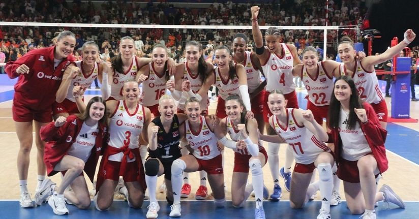 A Milli Kadın Voleybol Takımı, Çin’i 3-2 mağlup etti