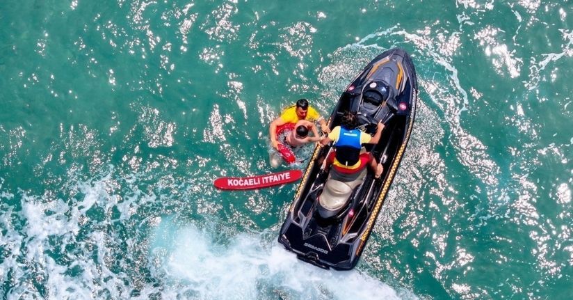 Kocaeli’de bir haftada 33 kişi boğulmaktan kurtarıldı