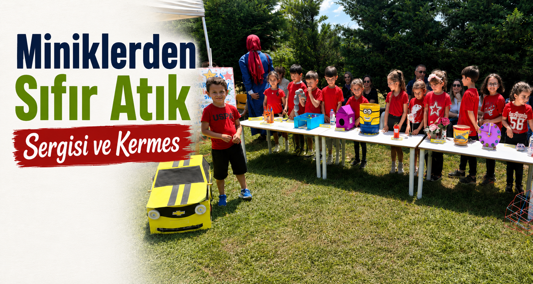 Miniklerden Sıfır Atık Sergisi ve Kermes