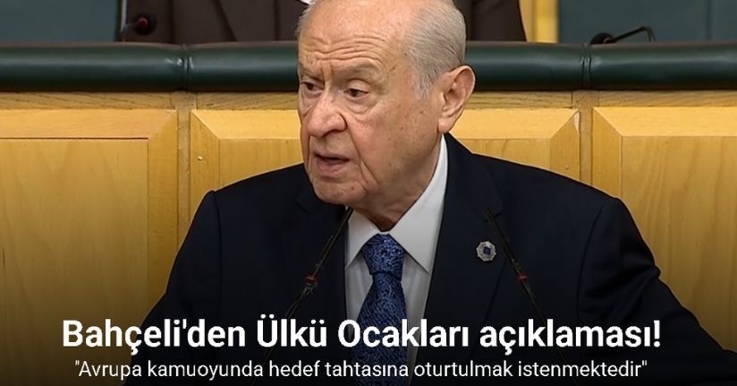 MHP Lideri Bahçeli: 