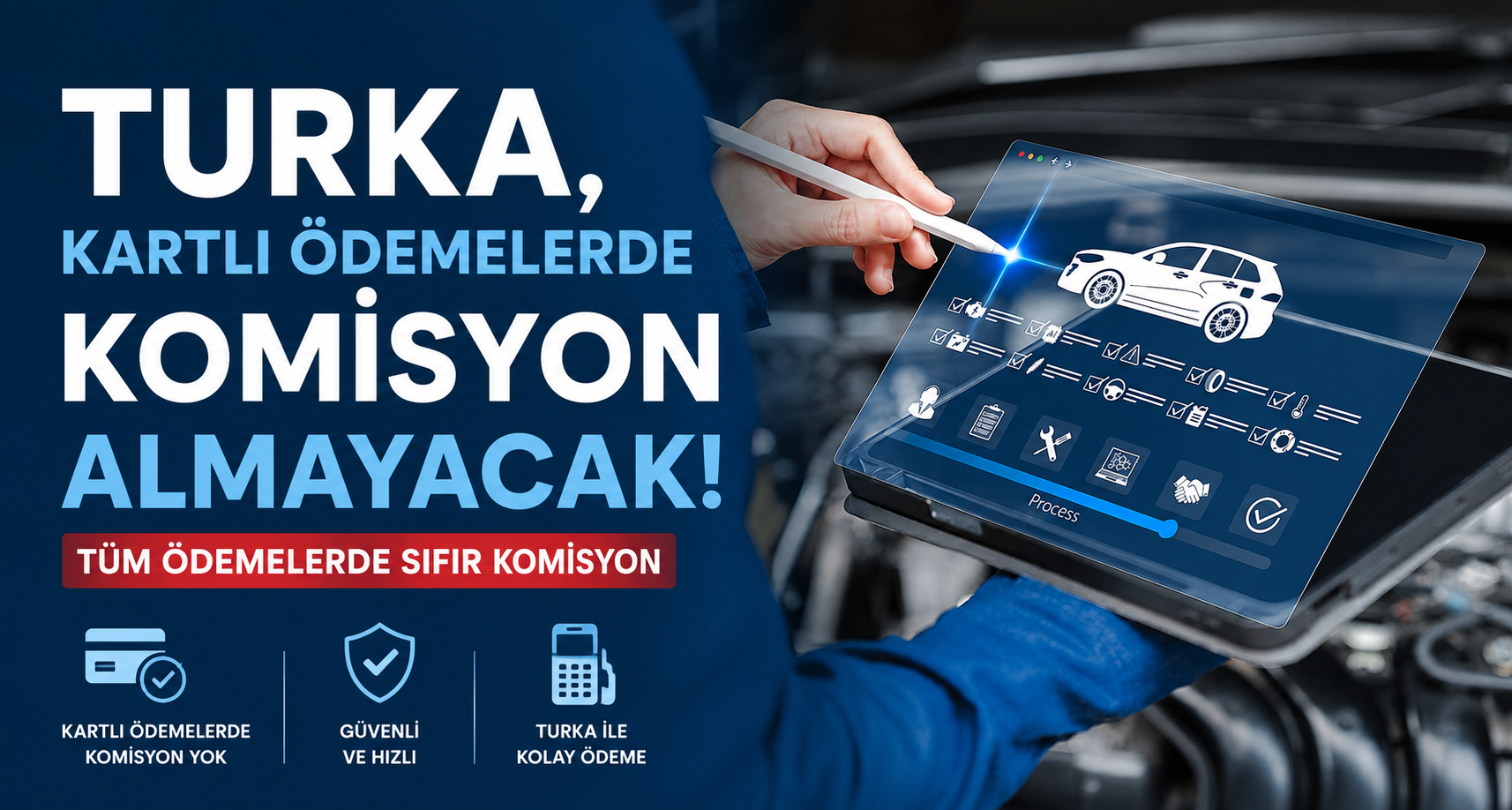 TURKA, kartlı ödemelerde komisyon almayacak