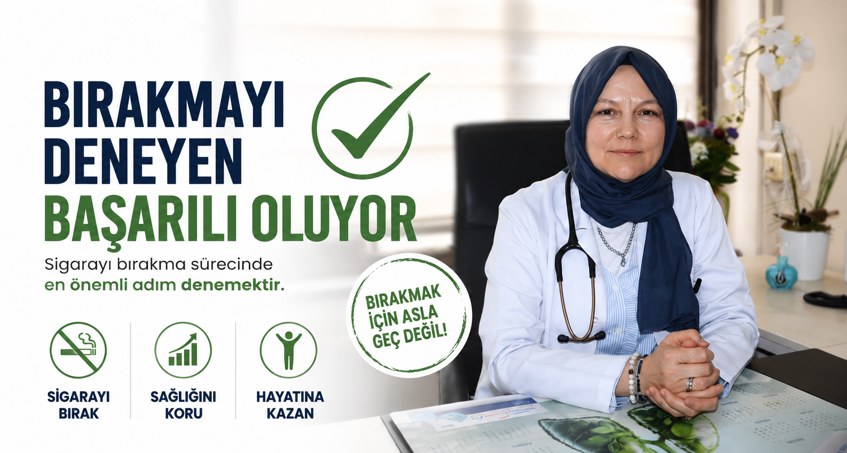 Bırakmayı deneyen başarılı oluyor