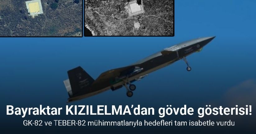 Bayraktar KIZILELMA’dan gövde gösterisi
