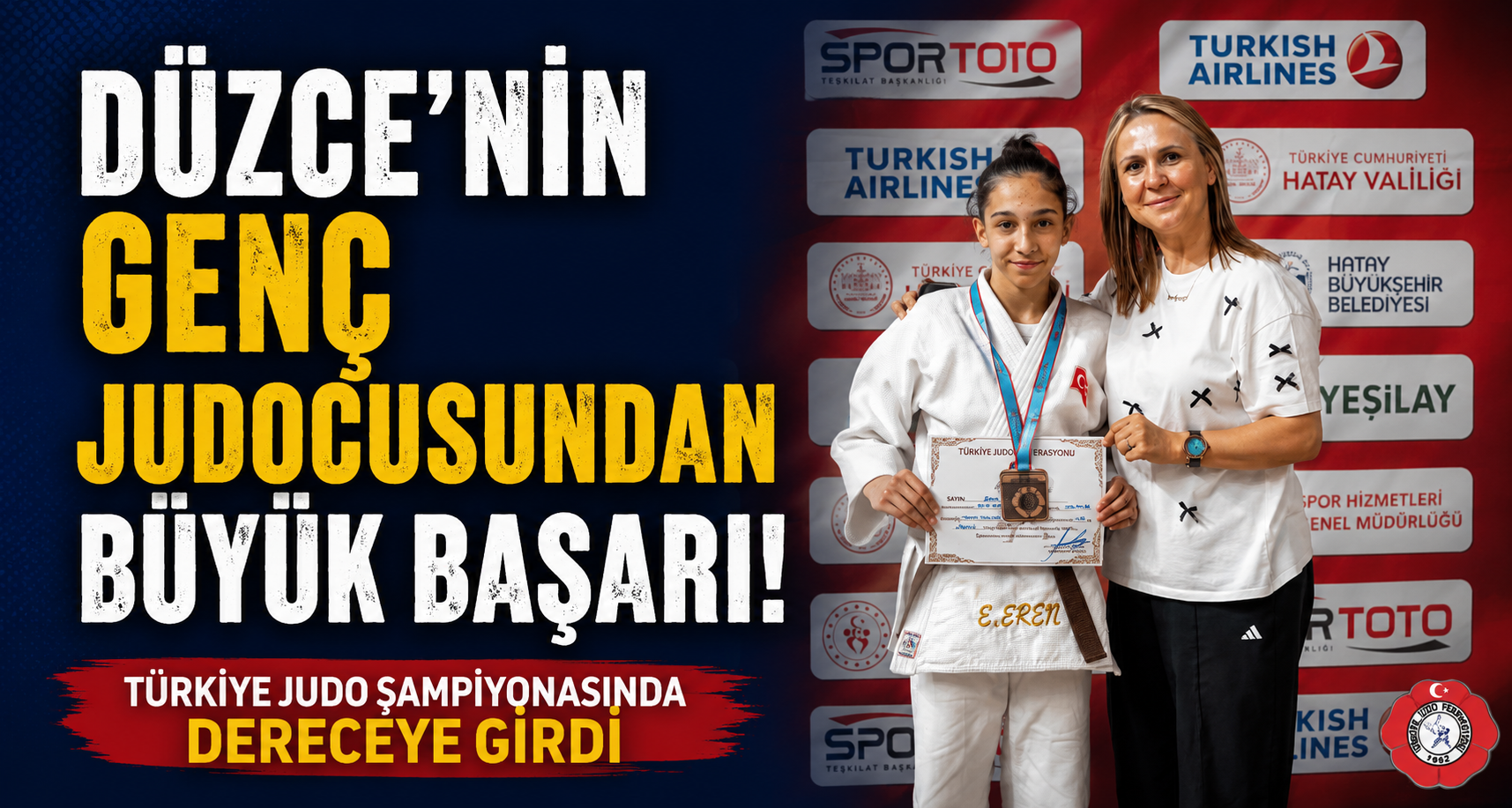 Düzce’nin Genç Judocusundan Büyük Başarı