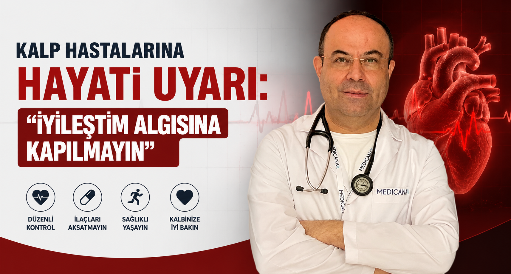 Kalp hastalarına hayati uyarı: 
