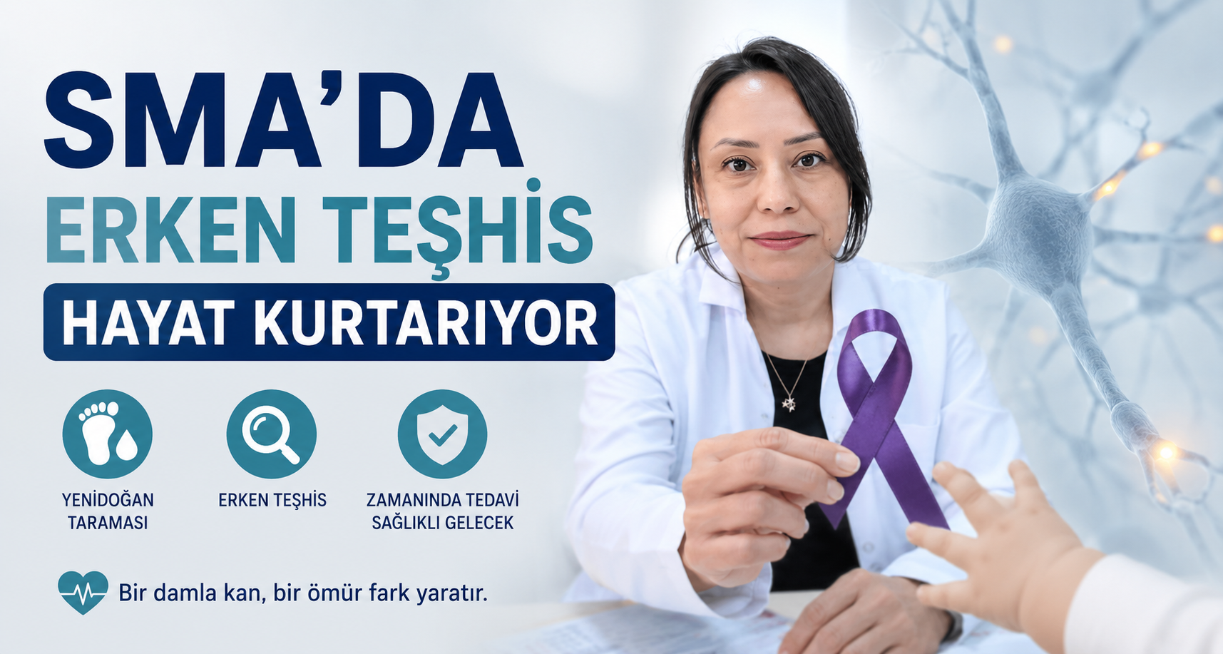 SMA’da erken teşhis hayat kurtarıyor