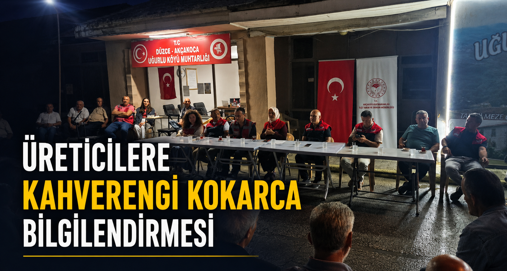 Üreticilere Kahverengi Kokarca Bilgilendirmesi