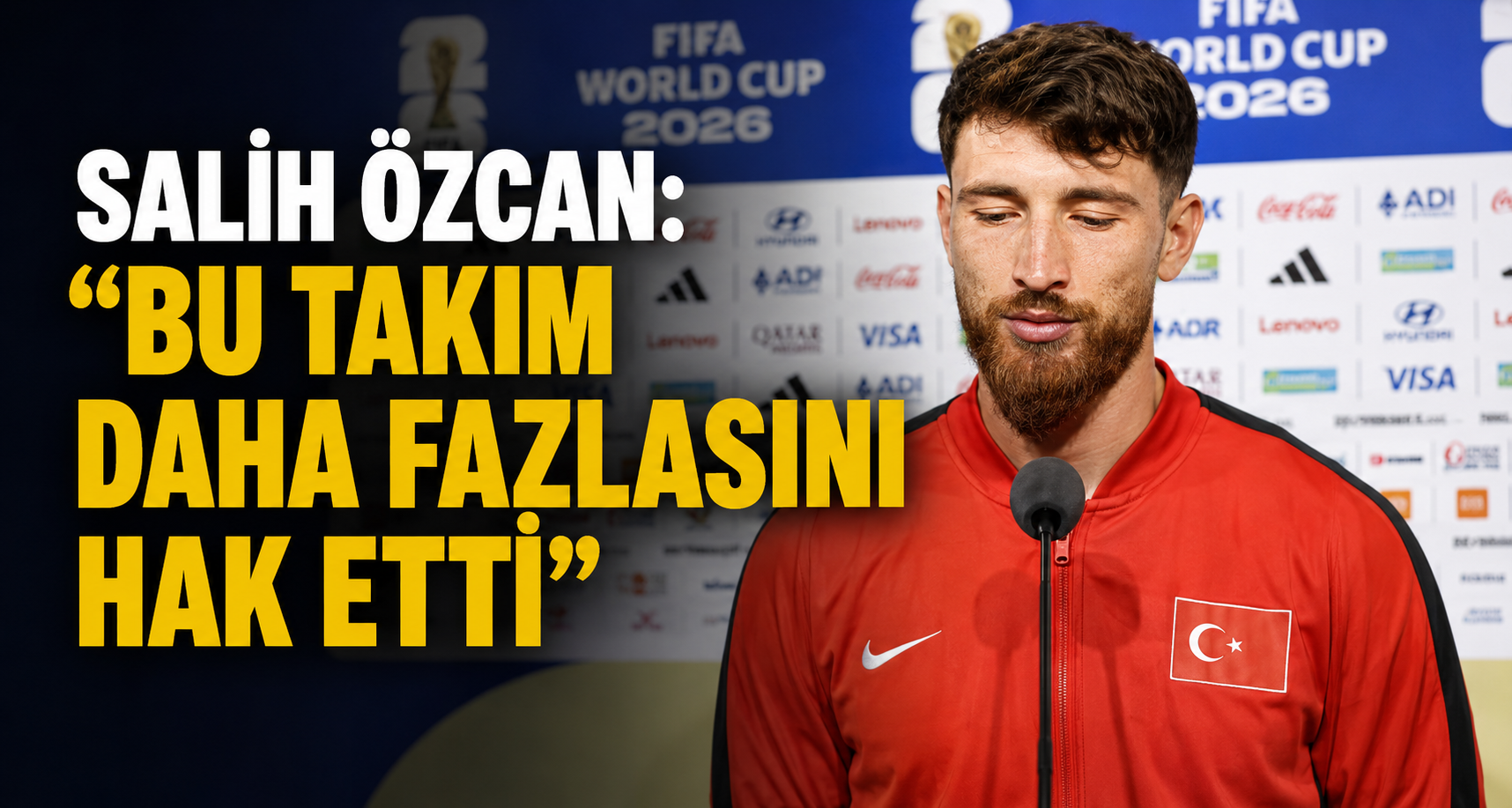 Salih Özcan: Bu takım daha fazlasını hak etti