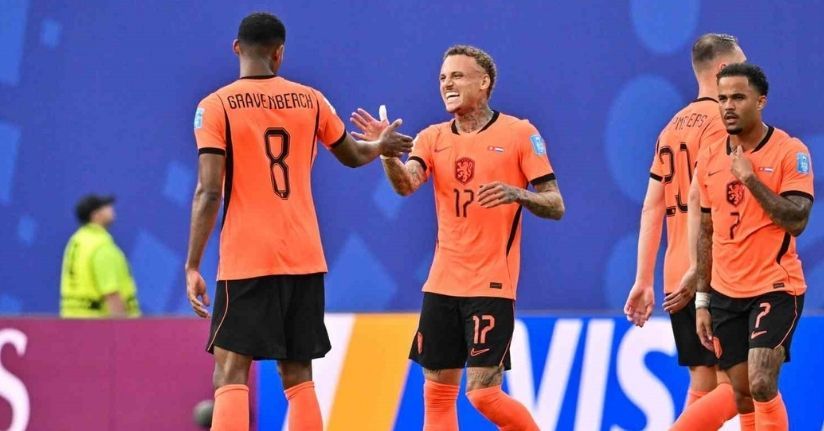 Hollanda, 7 puanla F Grubu’nu lider tamamladı