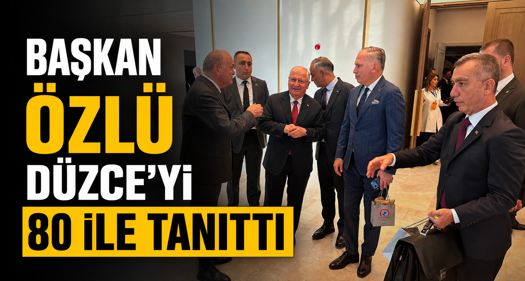 Başkan Özlü Düzce’yi 80 İle Tanıttı 