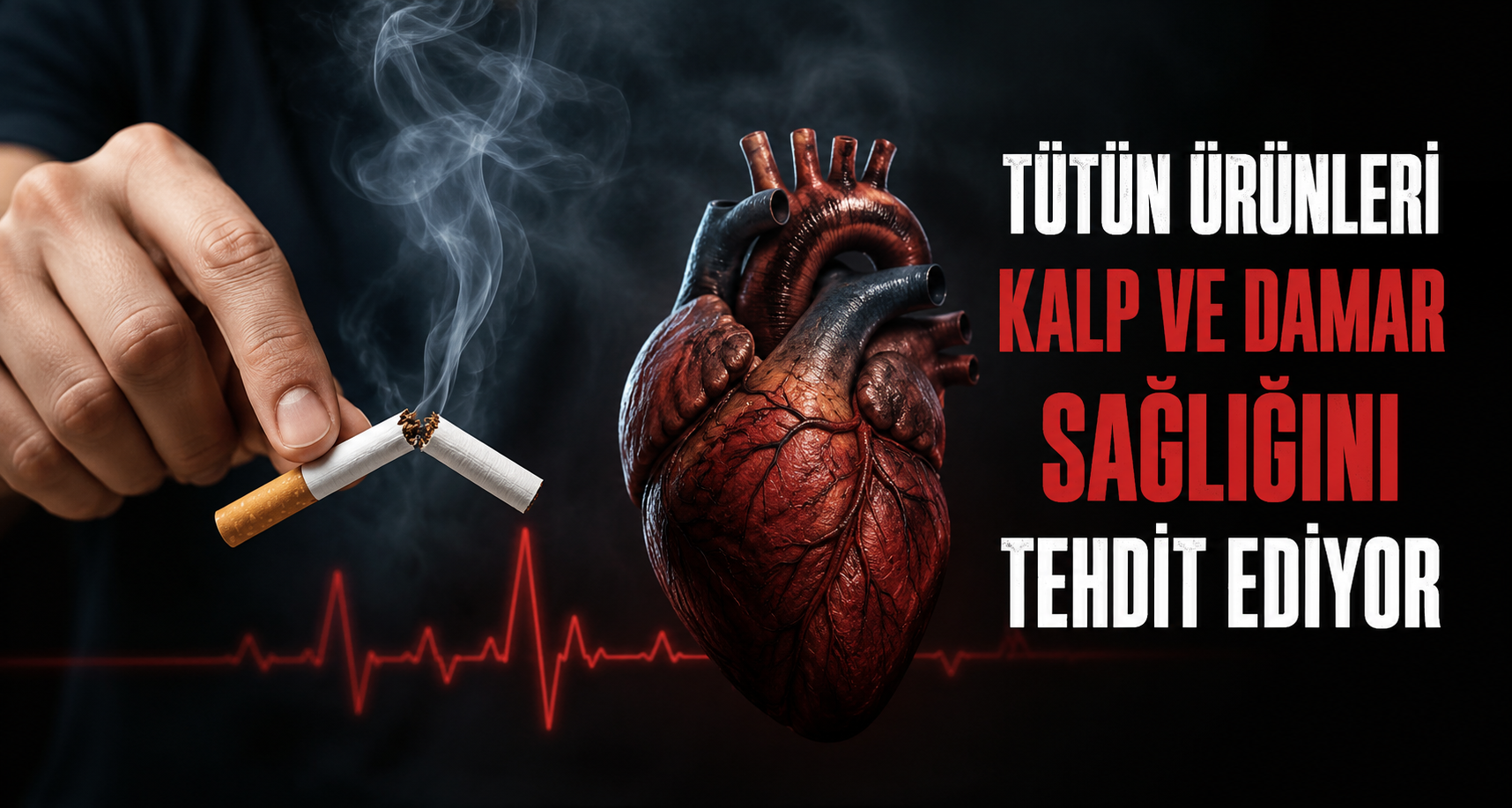 Tütün ürünleri kalp ve damar sağlığını tehdit ediyor
