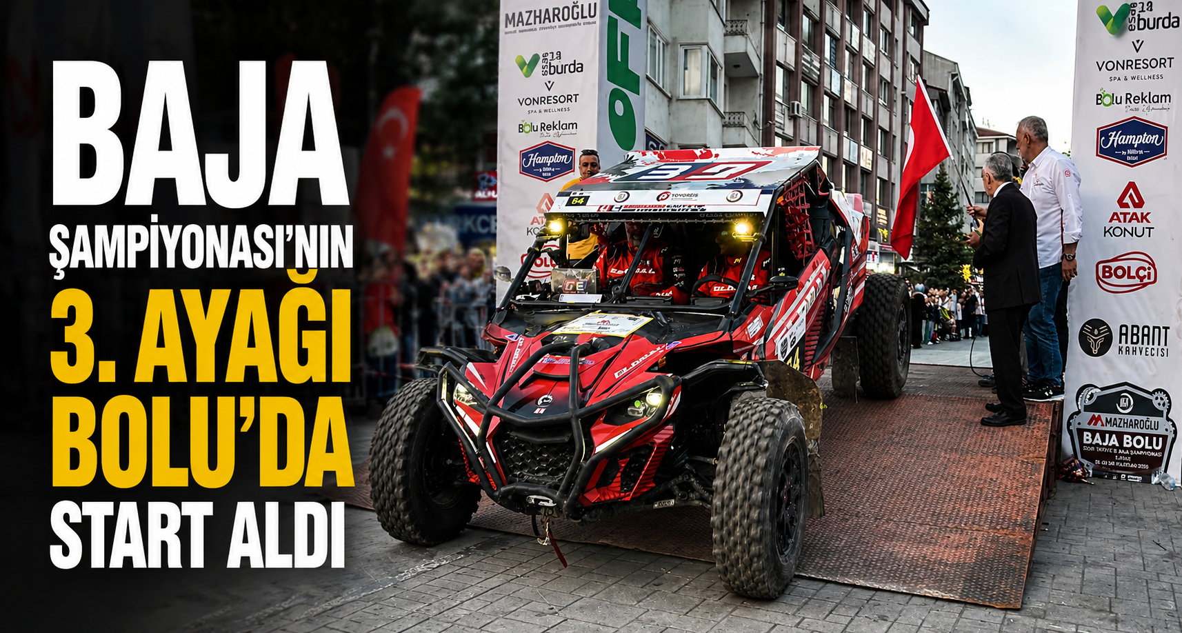 Baja Şampiyonası’nın 3. ayağı Bolu’da start aldı
