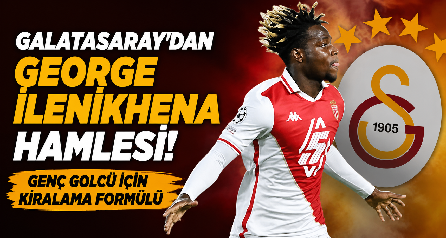 Galatasaray'dan George Ilenikhena Hamlesi! Genç Golcü İçin Kiralama Formülü