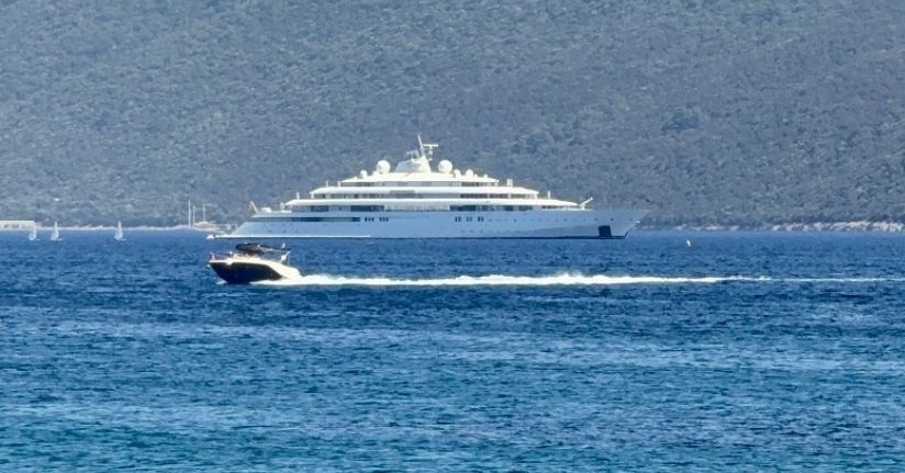 150 milyon dolarlık yüzen saray Bodrum’da