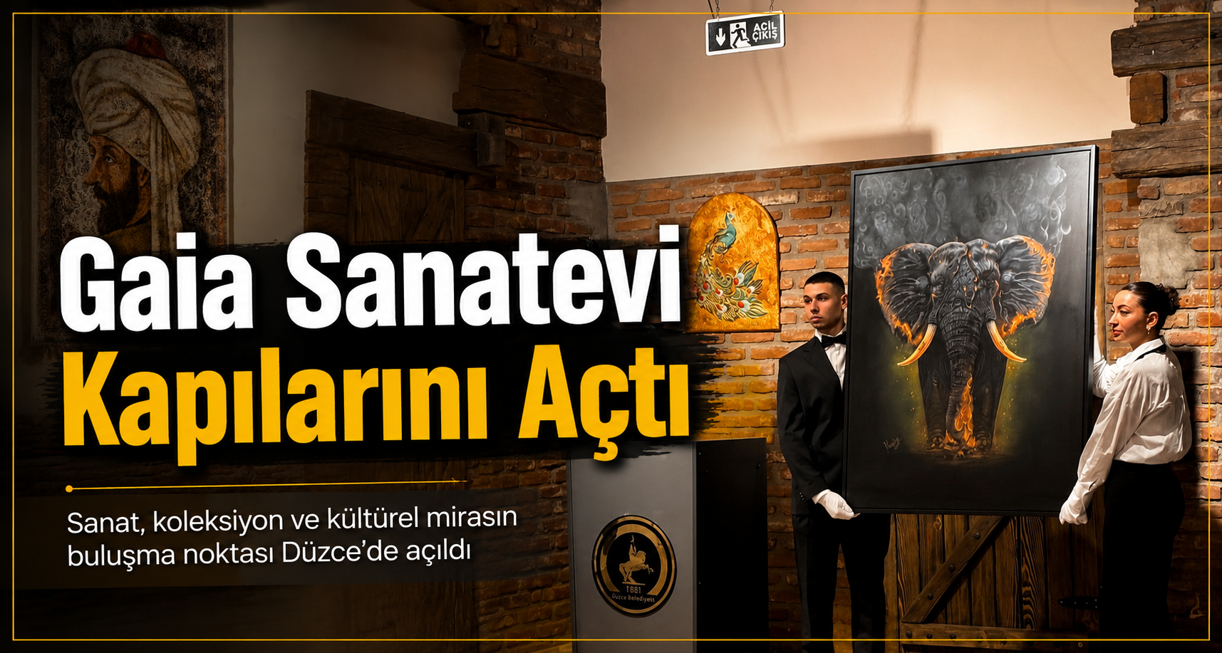 Gaia Sanatevi Kapılarını Açtı