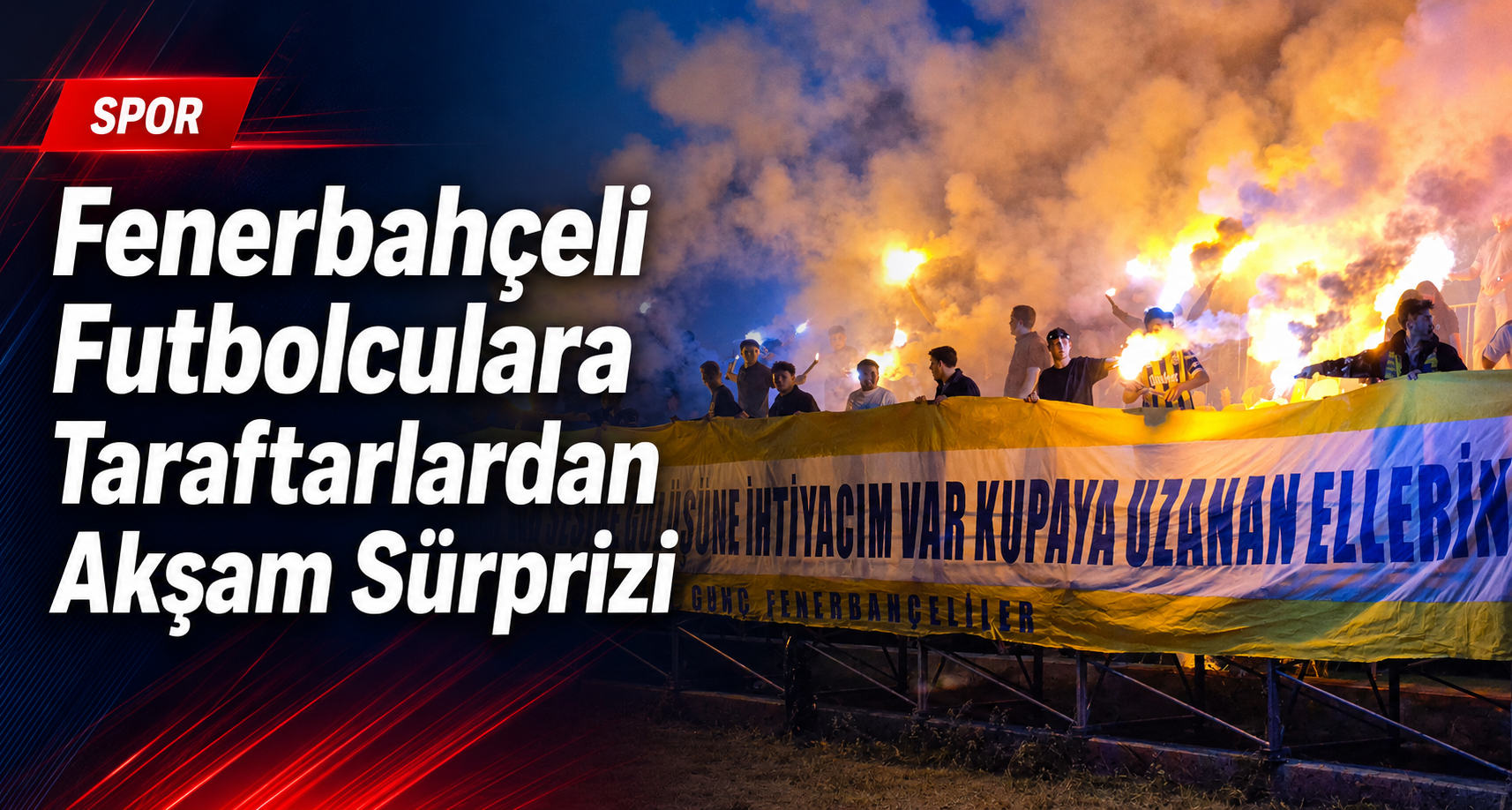 Fenerbahçeli Futbolculara Taraflardan Akşam Sürprizi