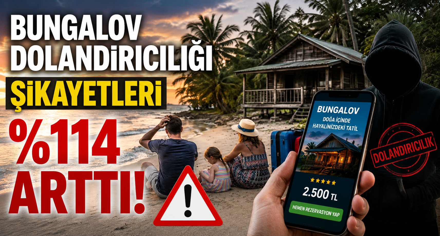 Bungalov dolandırıcılığı şikayetleri yüzde 114 arttı