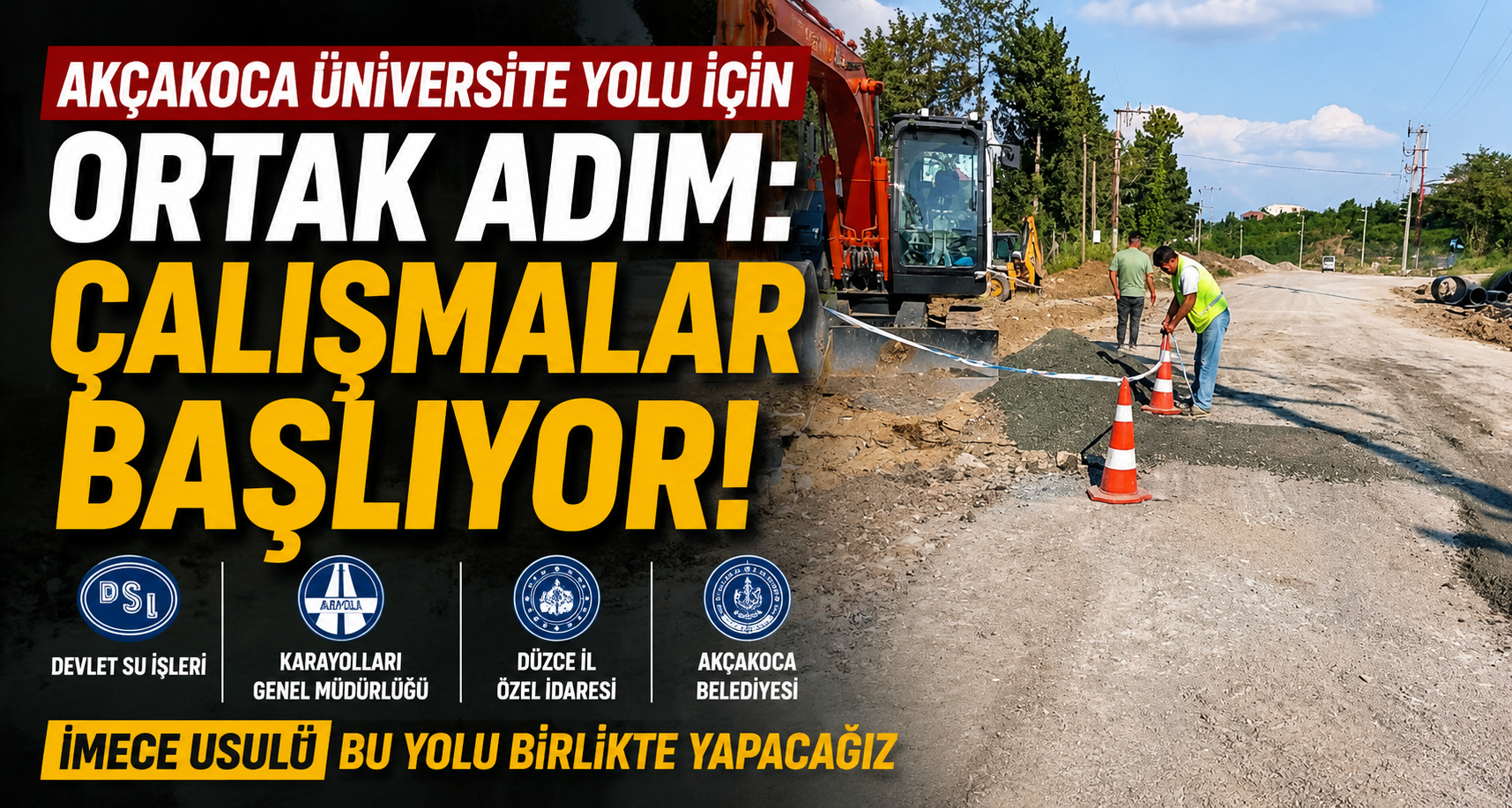 Akçakoca Üniversite Yolu İçin Ortak Adım: Çalışmalar Başlıyor