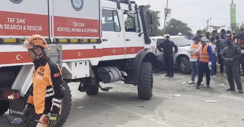 AFAD ve TSK Venezuela’da arama kurtarma çalışmalarına devam ediyor