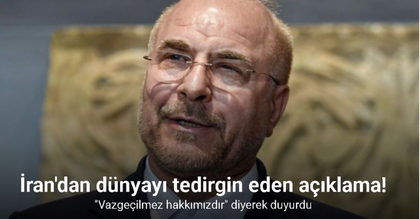 İran Meclis Başkanı Galibaf: 
