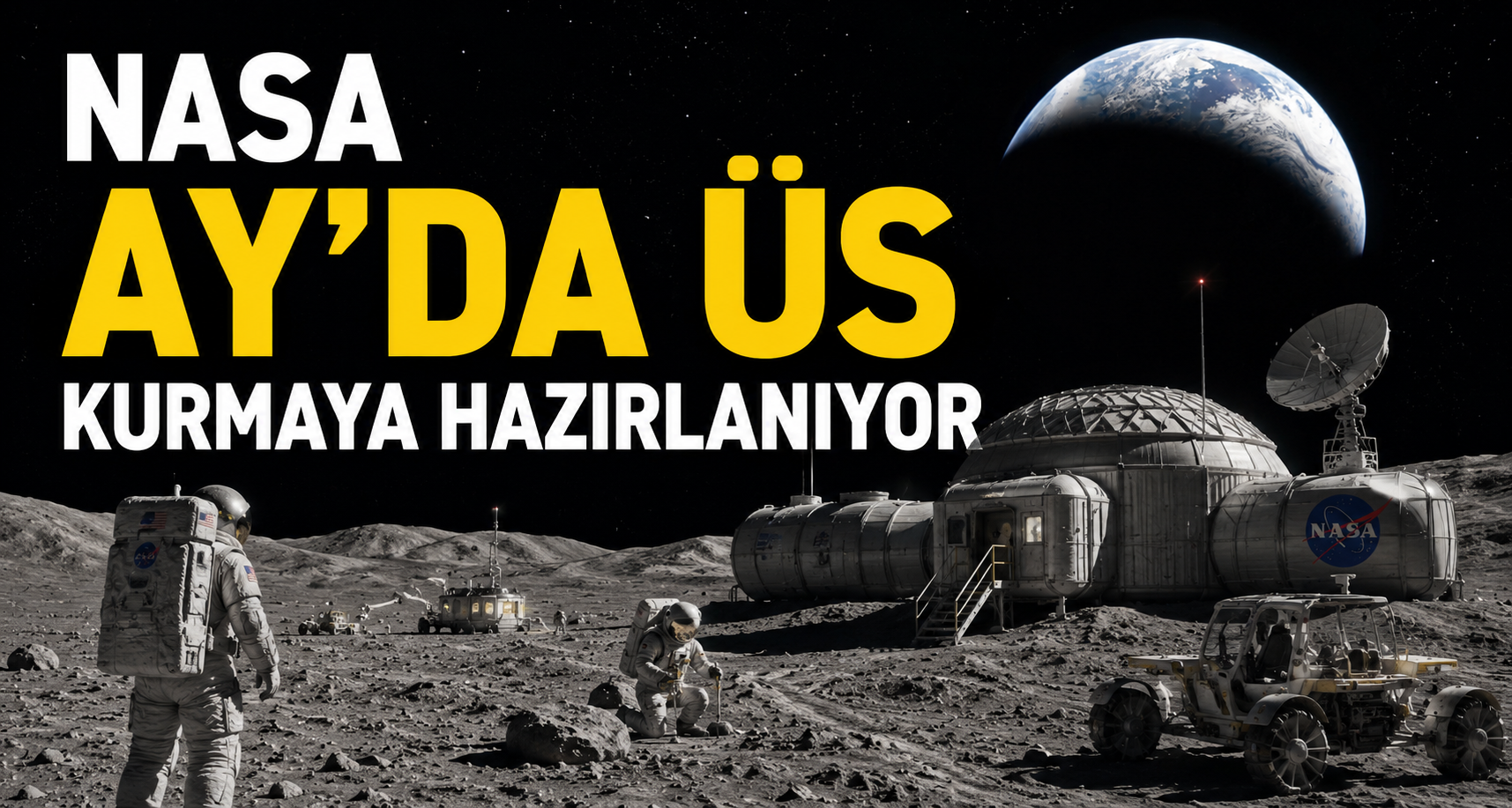 NASA Ay'da üs kurmaya hazırlanıyor