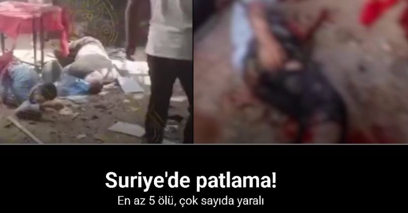 Şam'da bombalı saldırı: 5 ölü, 16 yaralı