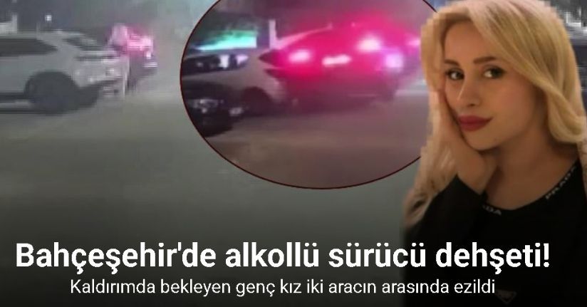 Başakşehir’de alkollü olduğu ileri sürülen sürücü kaldırımdaki genç kıza çarptı