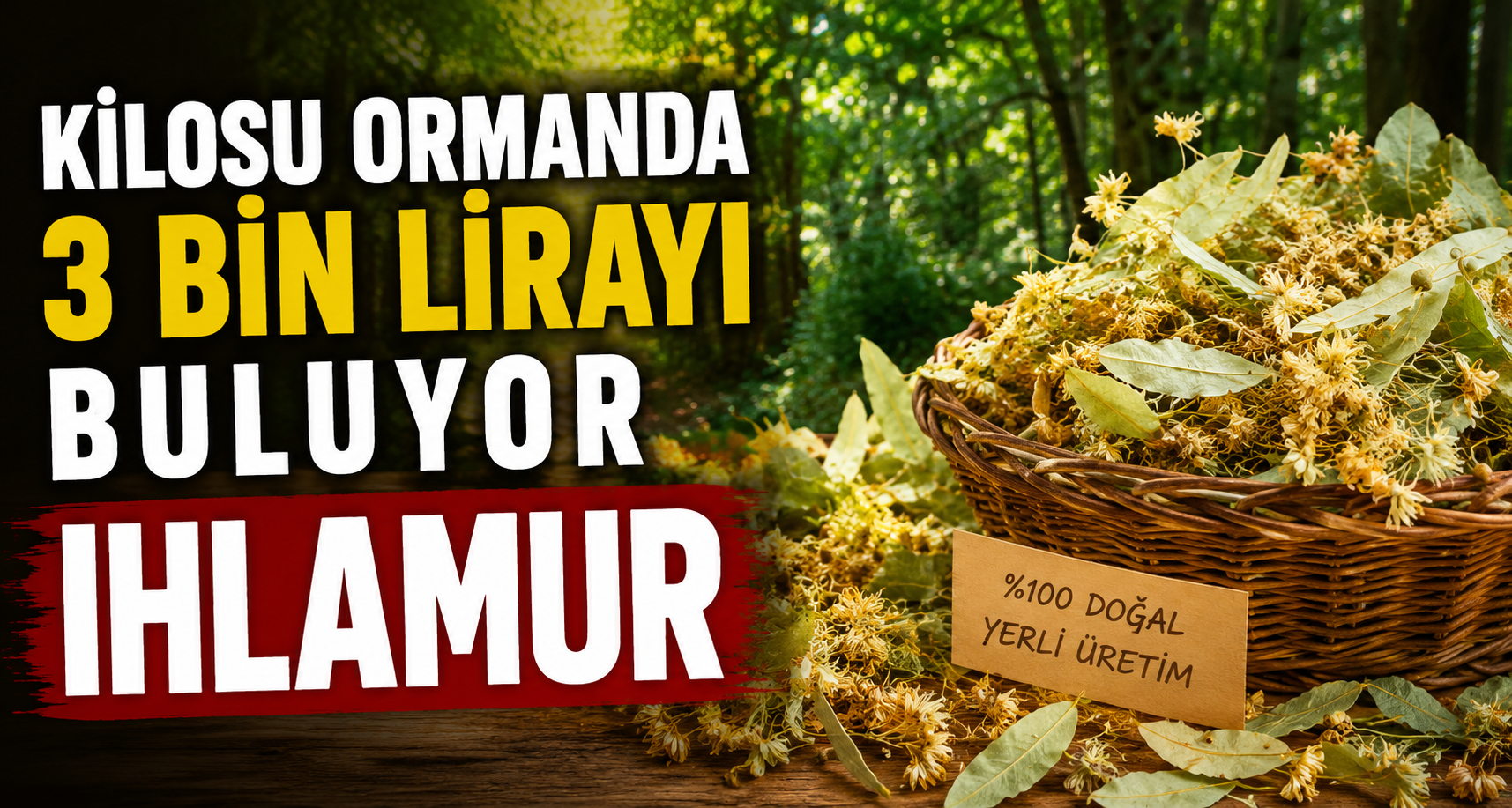 Kilosu ormanda 3 bin lirayı buluyor