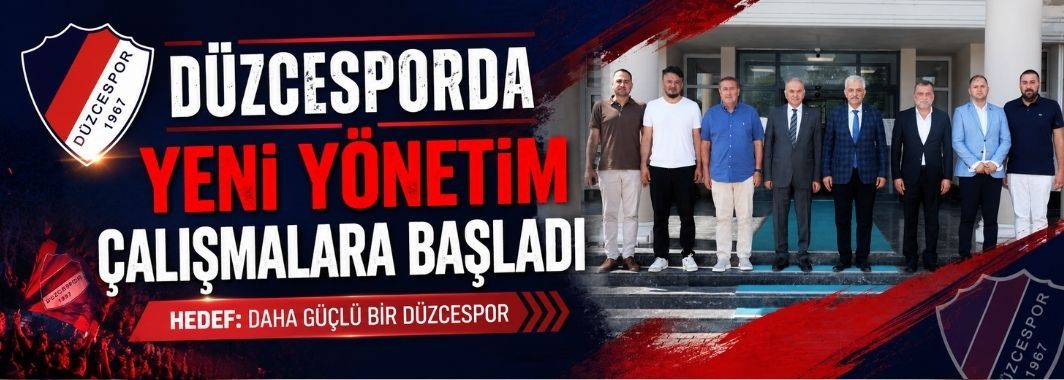 Yeni yönetim çalışmalara başladı
