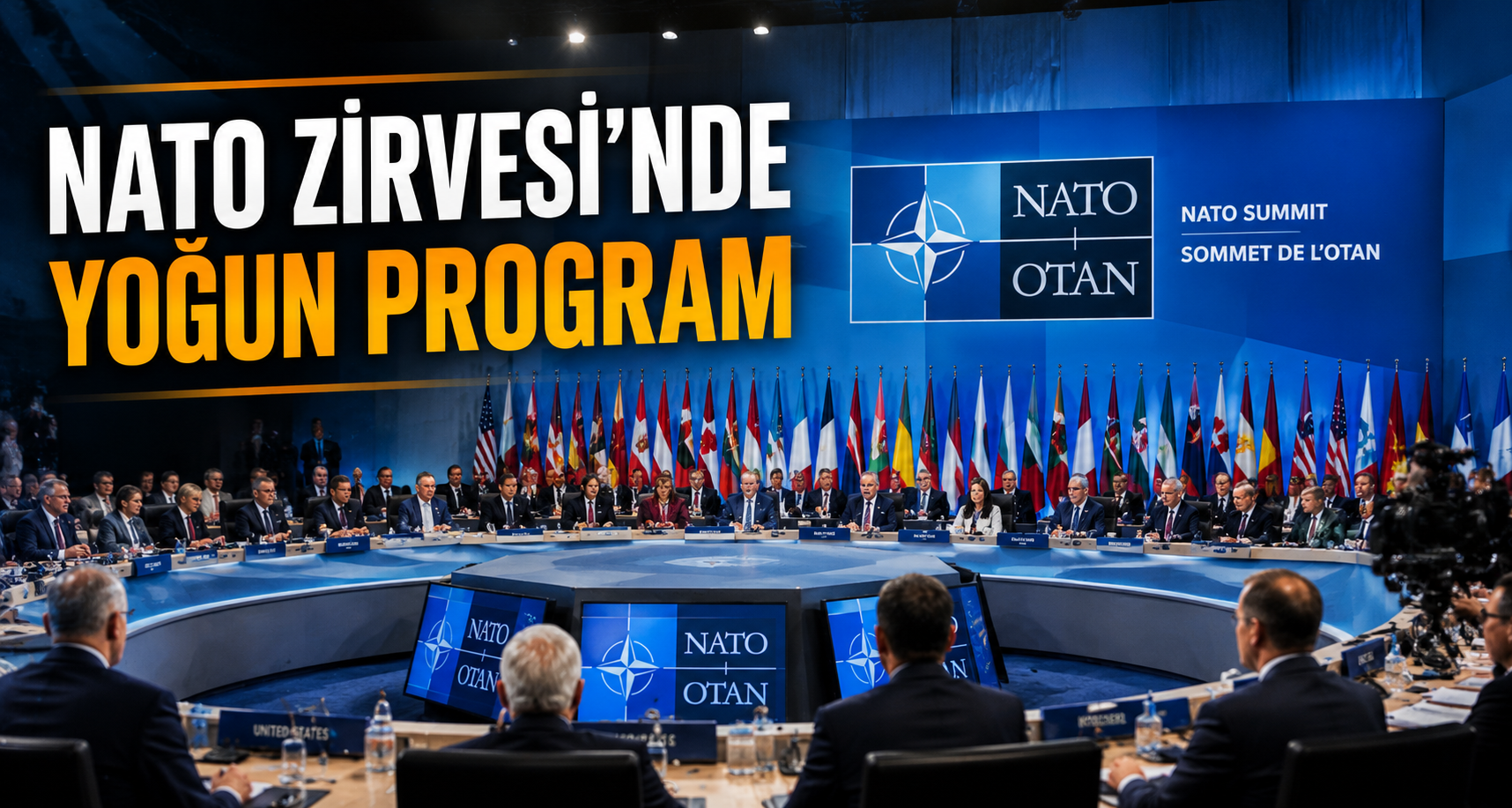 NATO Zirvesi'nde yoğun program