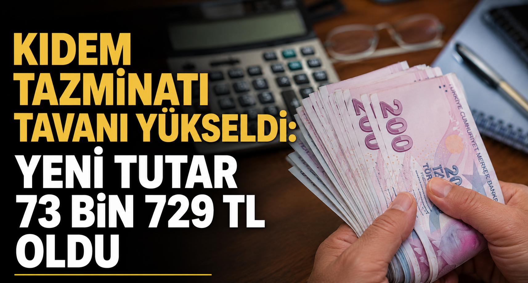 Kıdem tazminatı tavanı yükseldi: Yeni tutar 73 bin 729 TL oldu