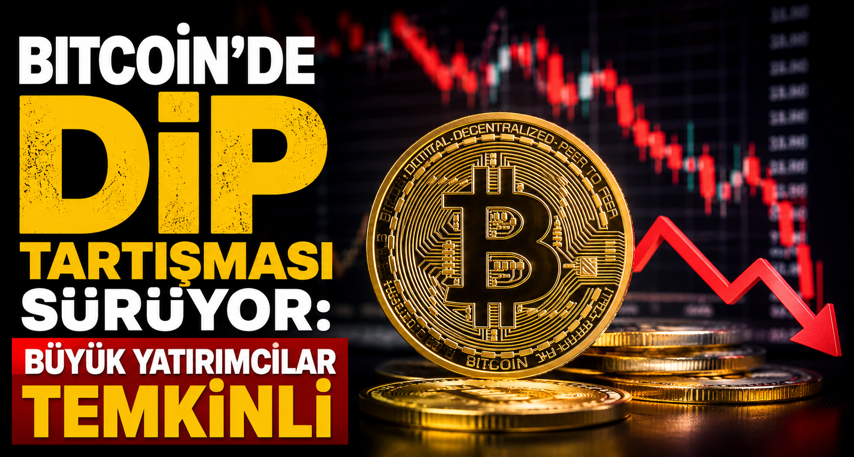 Bitcoin'de dip tartışması sürüyor: Büyük yatırımcılar temkinli