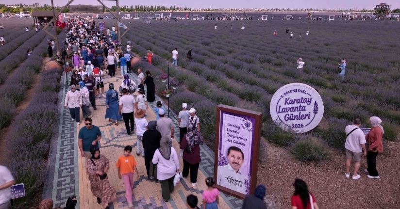 Konya’da ‘Karatay Lavanta Günleri’nde festival coşkusu