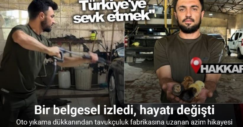 Bir belgesel izledi, hayatı değişti