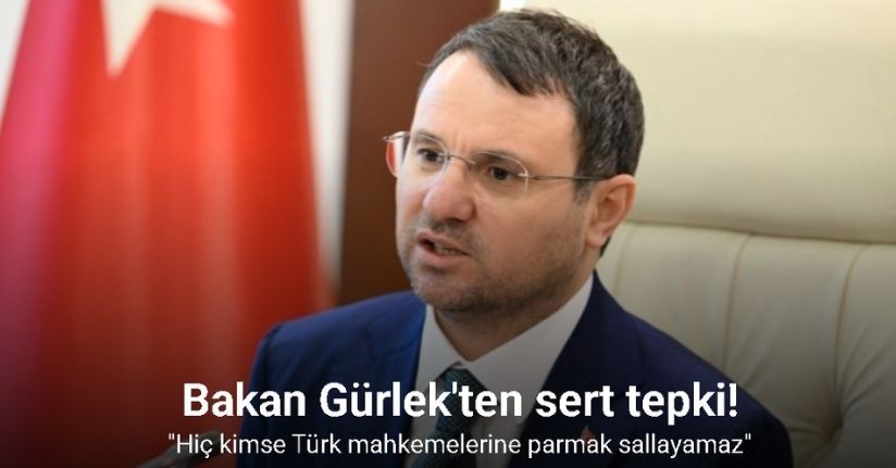 Bakan Gürlek: