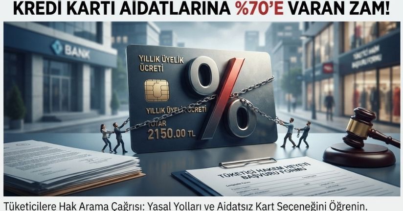 Kredi kartı aidatlarına yüzde 70'e varan zam: Tüketicilere hak arama çağrısı