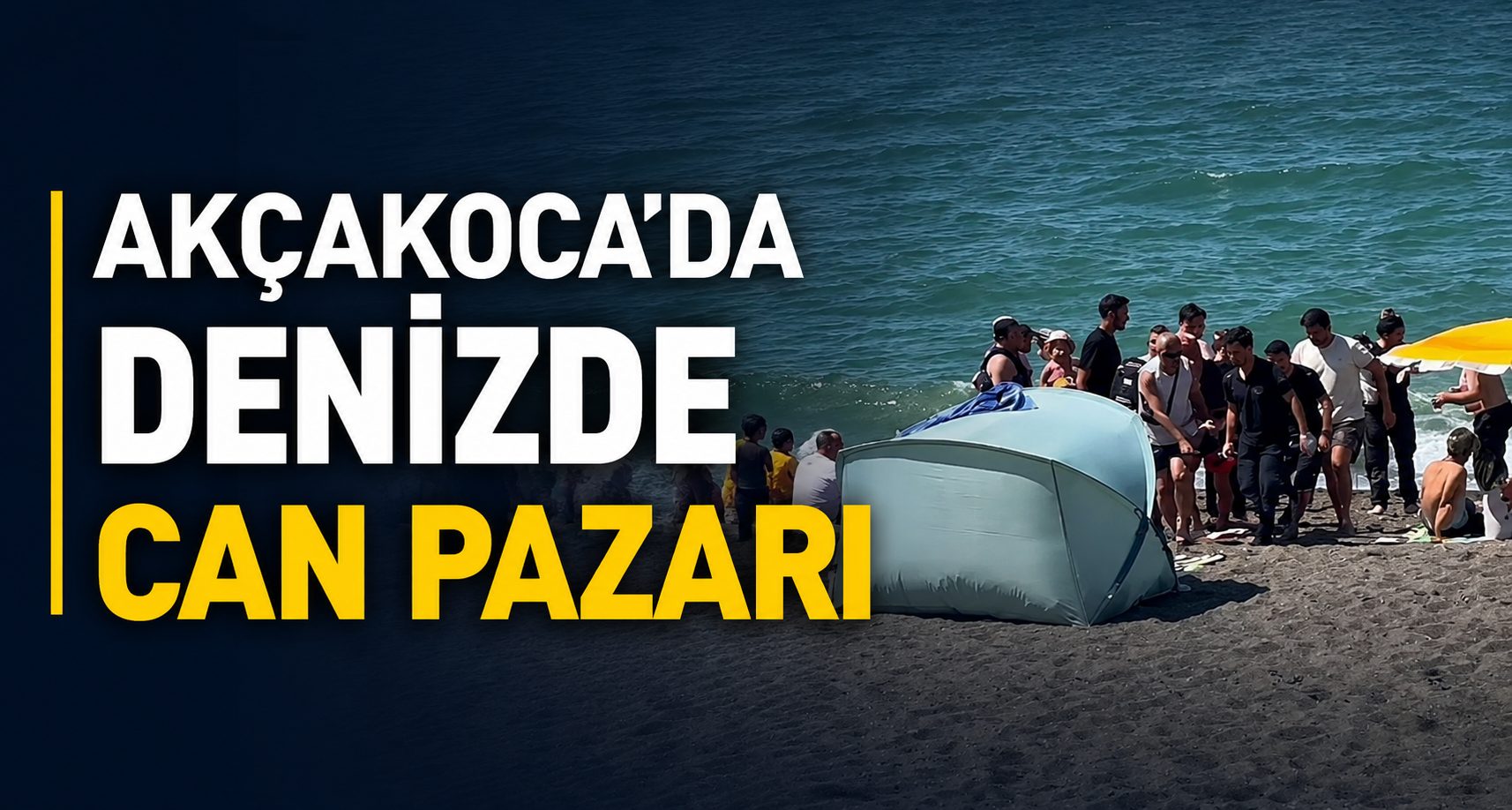 Akçakoca’da Denizde Can Pazarı
