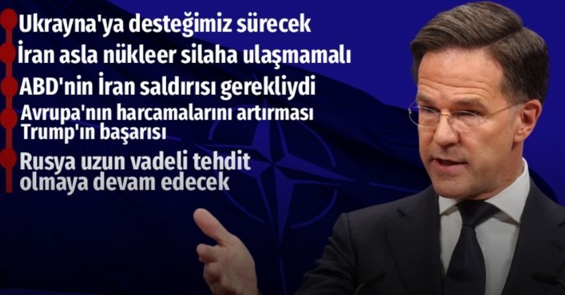NATO Genel Sekreteri Rutte: 