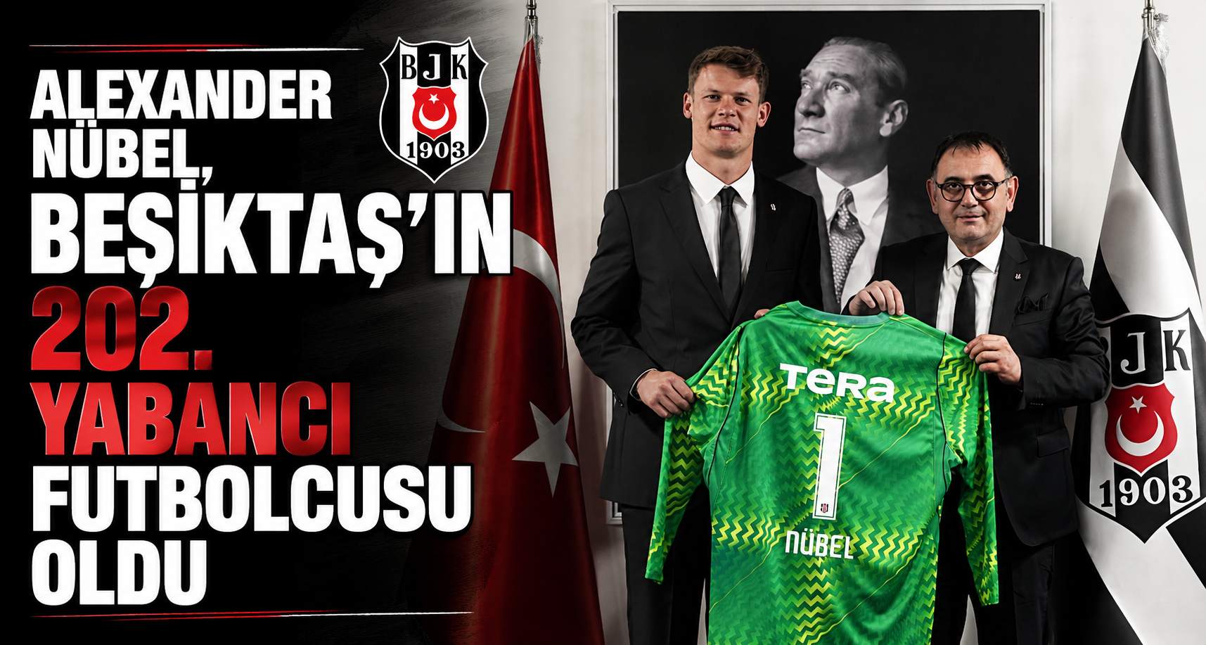 Alexander Nübel, Beşiktaş’ın 202. yabancı futbolcusu oldu