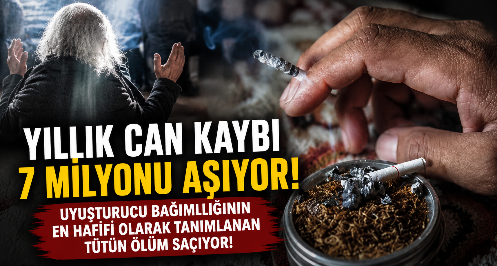 Dünyada her beş yetişkinden biri tütün kullanıyor
