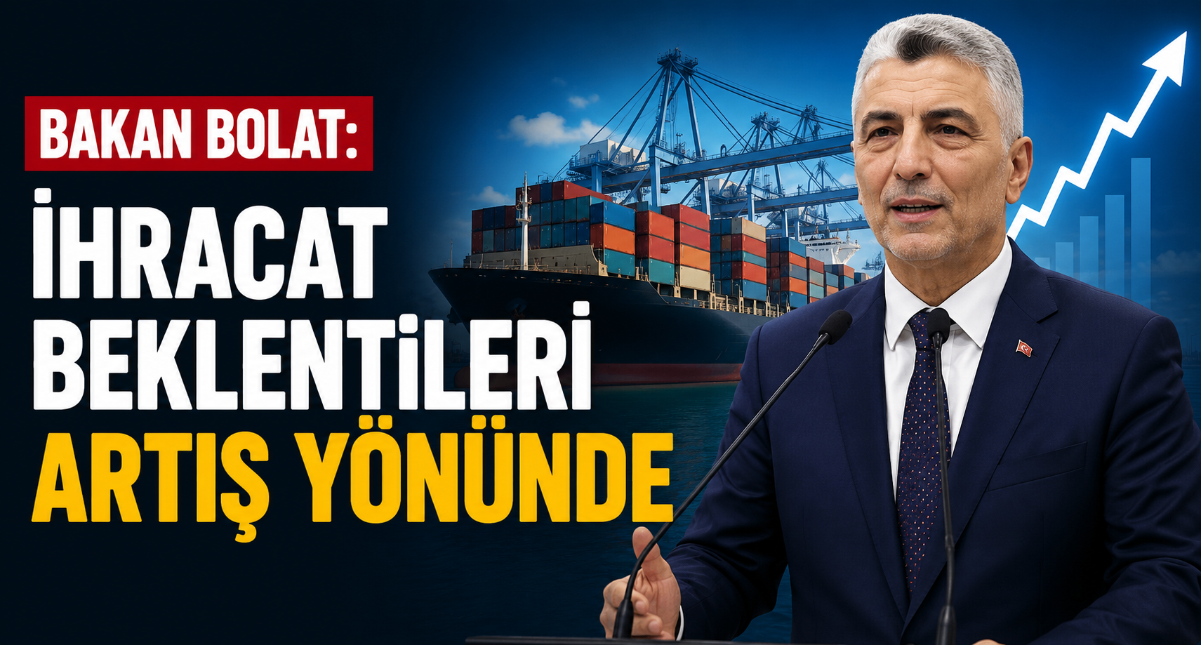 Bakan Bolat: İhracat beklentileri artış yönünde