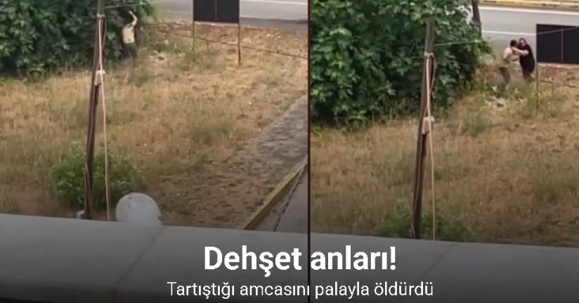 Tartıştığı amcasını palayla öldürdü